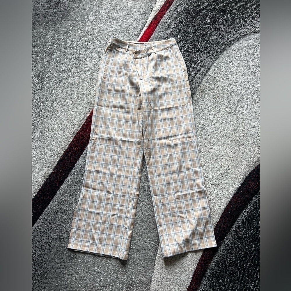 Princess Polly Plaid Wide Leg Pants